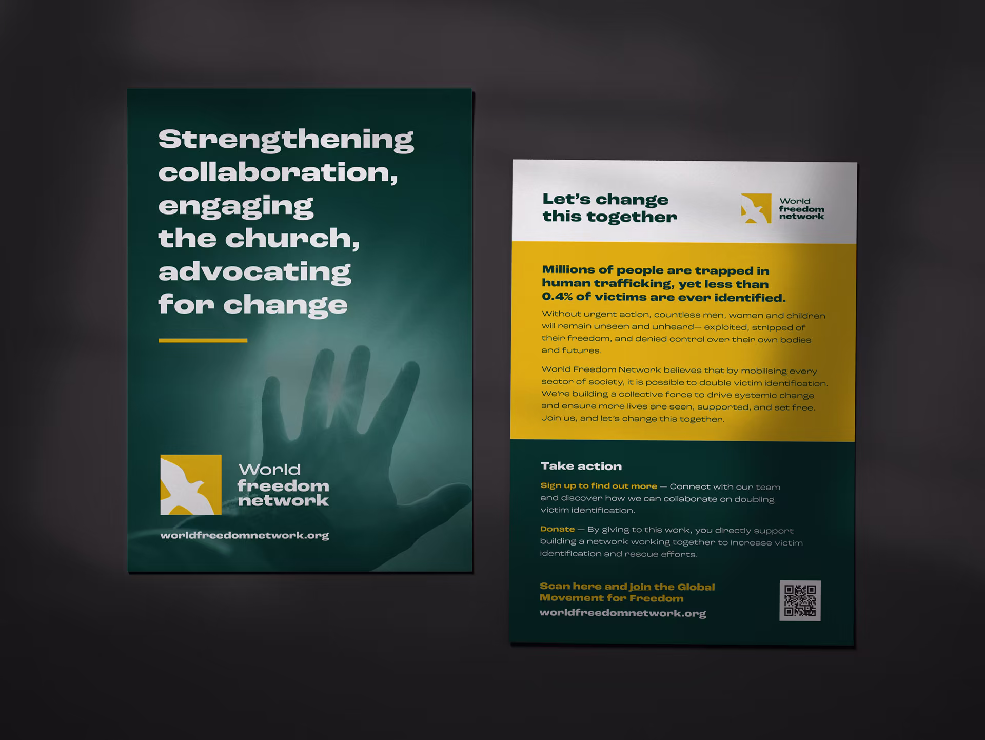 World Freedom Network flyer